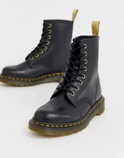 Dr. Martens Dr Martens - Vegan 1460 - Stivaletti Classici Neri