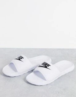 Nike - Victori - Sliders Bianche