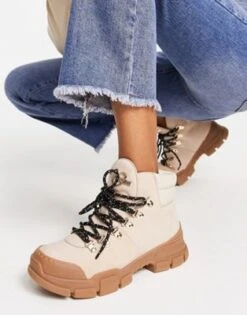 Love Moschino - Trekk - Scarponcini Beige