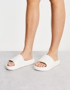 Adidas Originals - Adilette Ayoon - Sliders Bianco Sporco