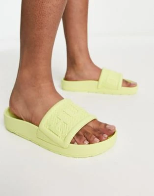 Hunter - Bloom Algae Foam Hunter - Sliders Verde Lime - immagine 4