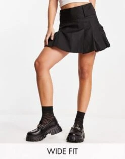 ASOS DESIGN - Magnus - Mocassini A Pianta Larga Con Suola Spessa Neri