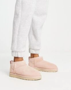 UGG - Classic Ultra Mini - Stivaletti Rosa - In Esclusiva Per ASOS
