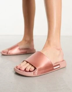 Havaianas - Classic - Sliders Color Oro Rosa Metallizzato