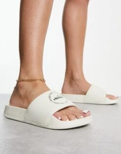 Ellesse - LS57 - Sliders Verdi E Bianche