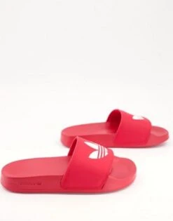 Adidas Originals - Adilette Lite - Sliders Rosse