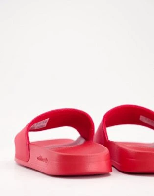 Adidas Originals - Adilette Lite - Sliders Rosse - immagine 4